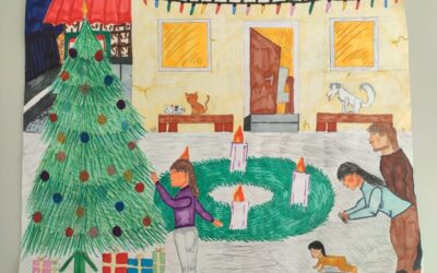 Učenice naše škole osvojile prvo i treće mjesto na likovnom natječaju „Božić u mom domu“ u organizaciji Narodnog muzeja Zadar.